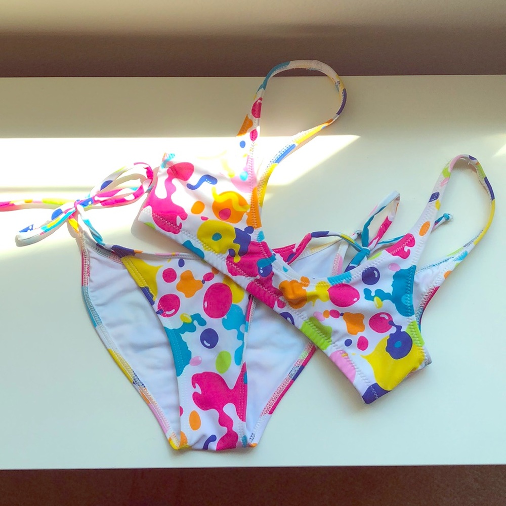 Colorful AA bikini